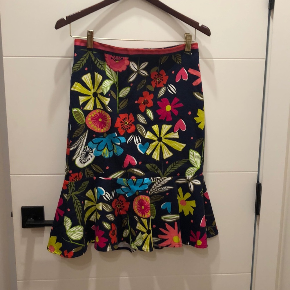 Trina Turk floral skirt